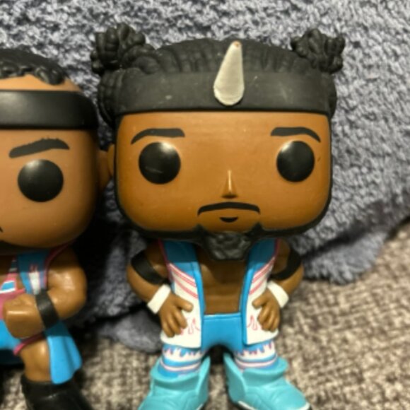 The New Day Big E, Xavier Woods, Kofi Kingston WWE 3 Pack Funko Pop - Picture 4 of 5